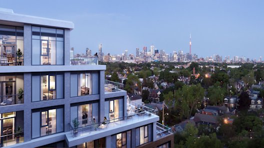 The Dupont Balcony Cityscape