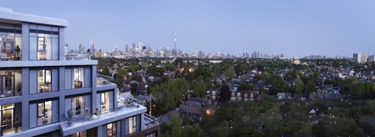 The Dupont Balcony Cityscape
