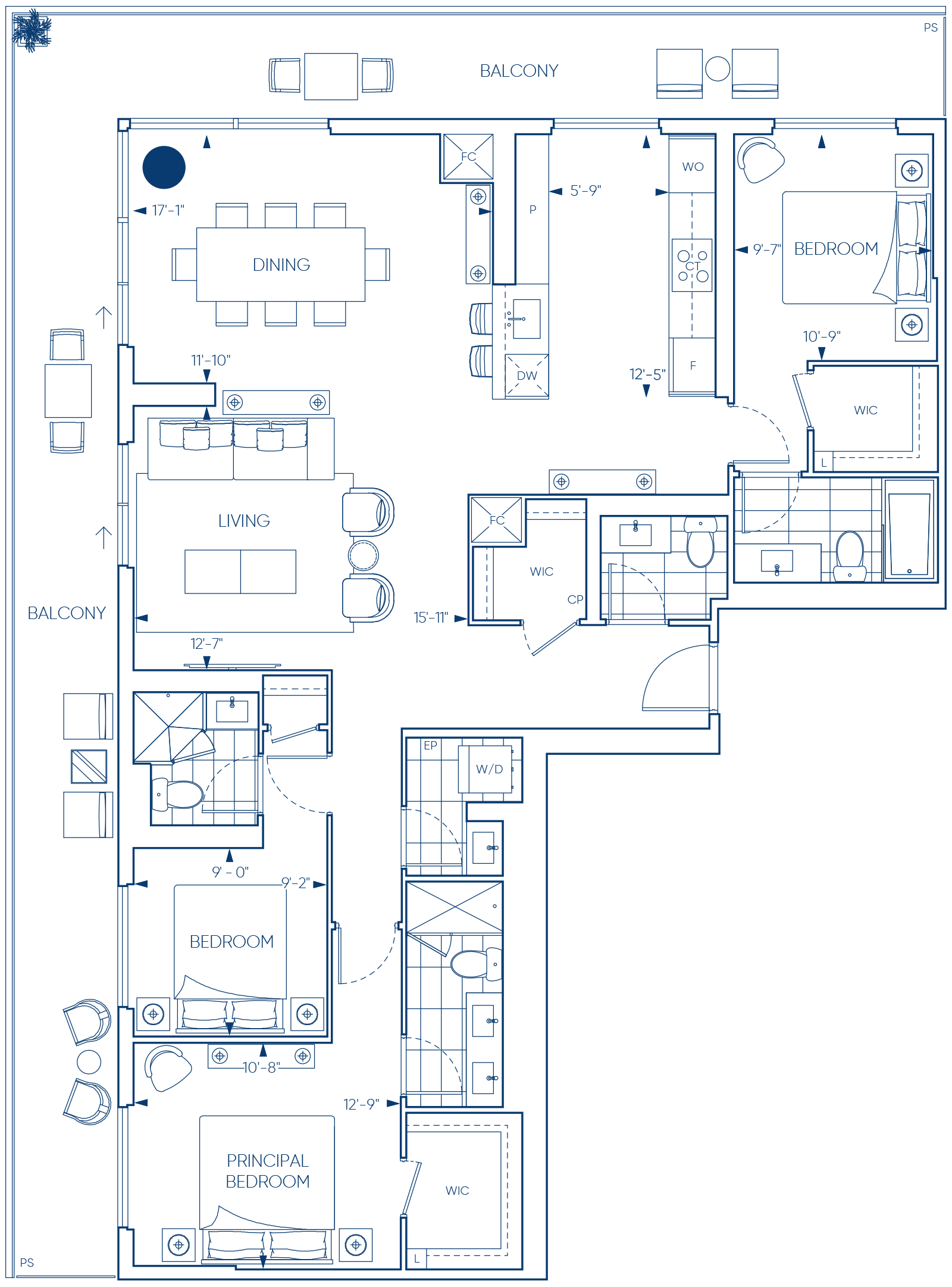 Harbourwalk GPH29 Floorplan