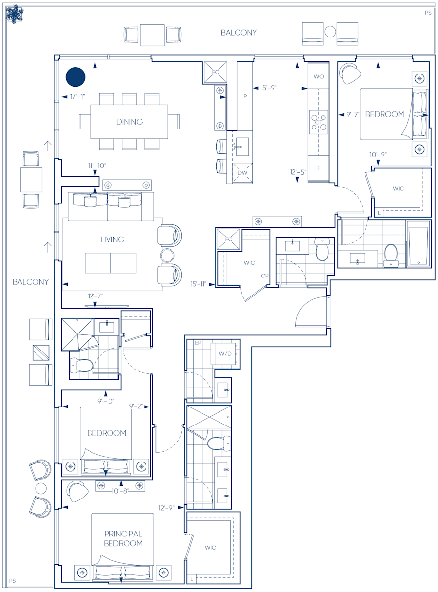 Harbourwalk GPH29 Floorplan
