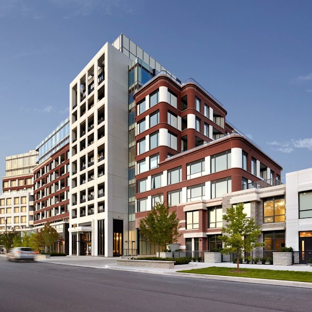 Overview look of the Edenbridge Condo building