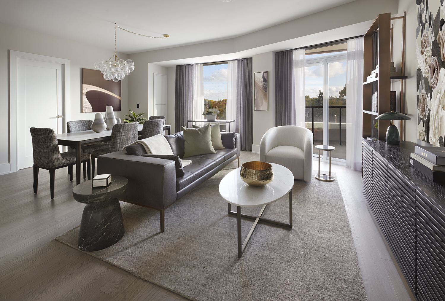 Edenbridge Suite 307 Living Dining Room