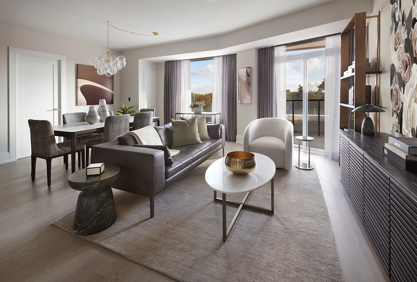 Edenbridge Suite 307 Living Dining Room