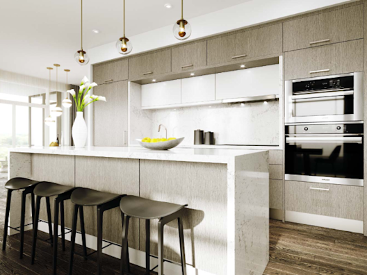 A modern kitchen