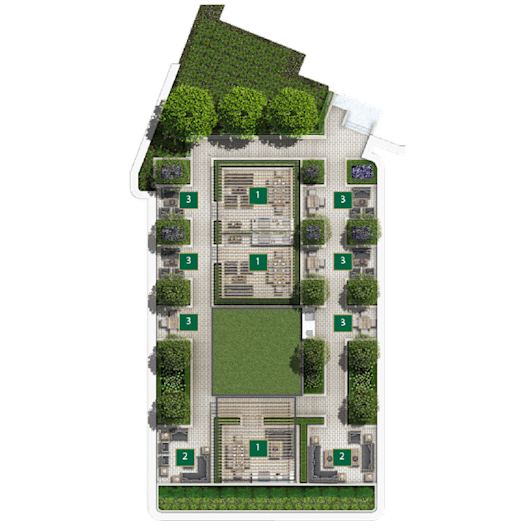 Edenbridge 8th Floor Amenity Plan