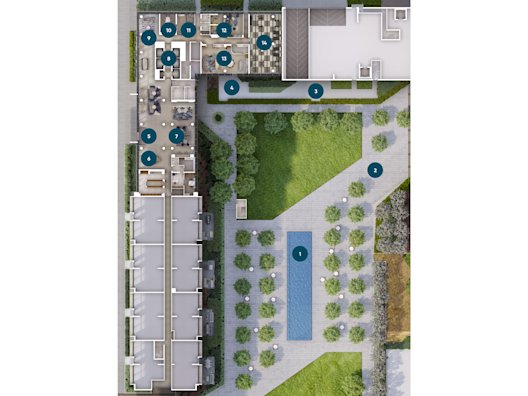 Harbourwalk Building A Amenity Plan