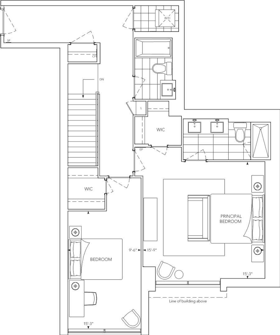 Auberge > Floorplan > TH1-2 > Upper