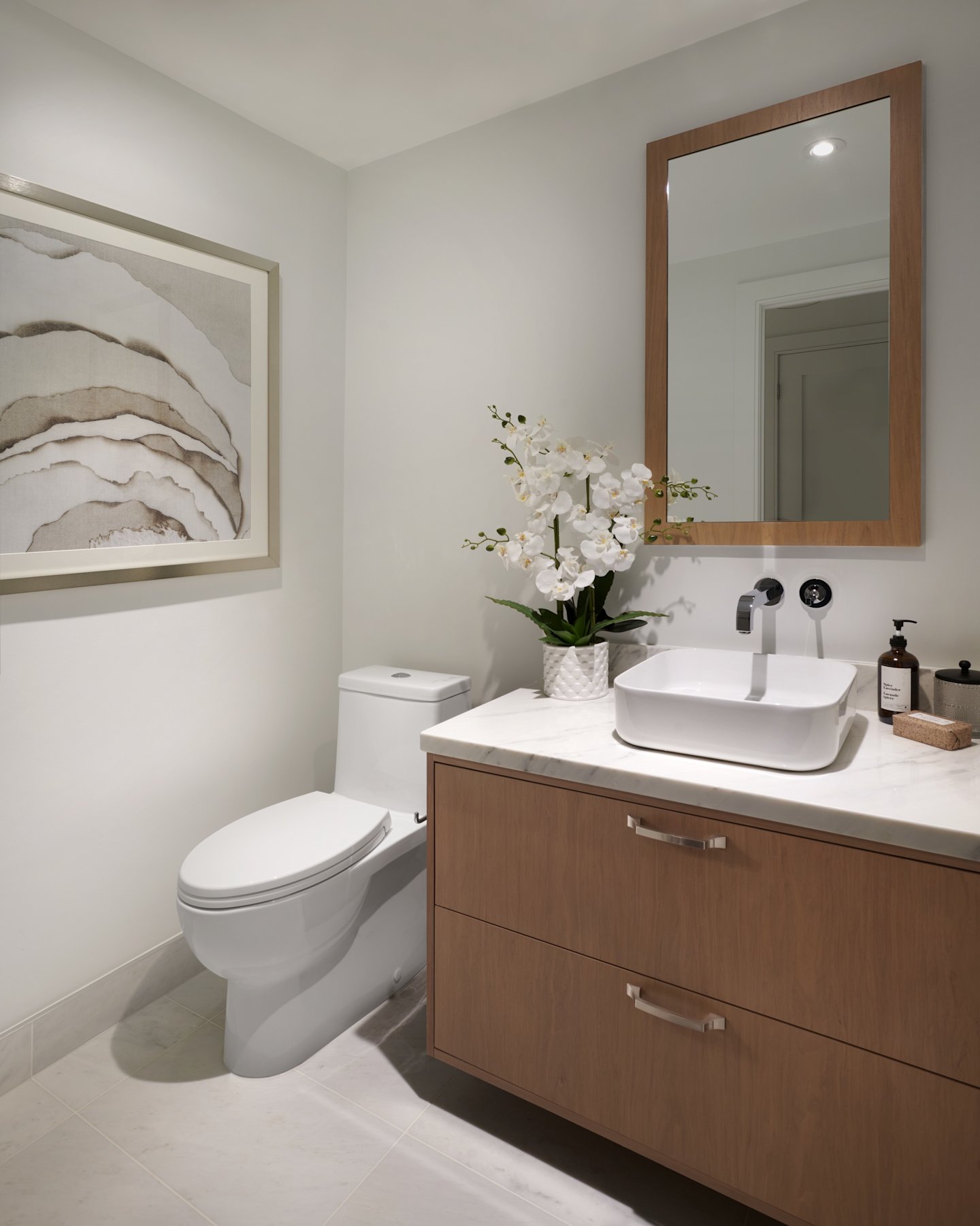 The Well Signature Series Suite 811 Powder Room