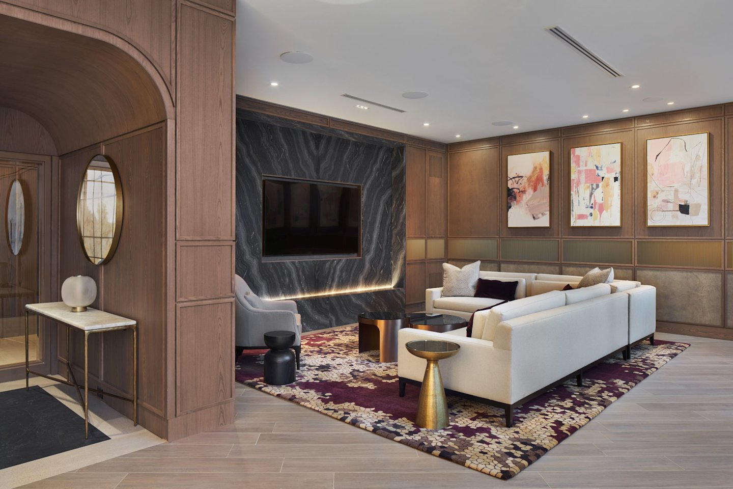 Auberge Media Room Photo