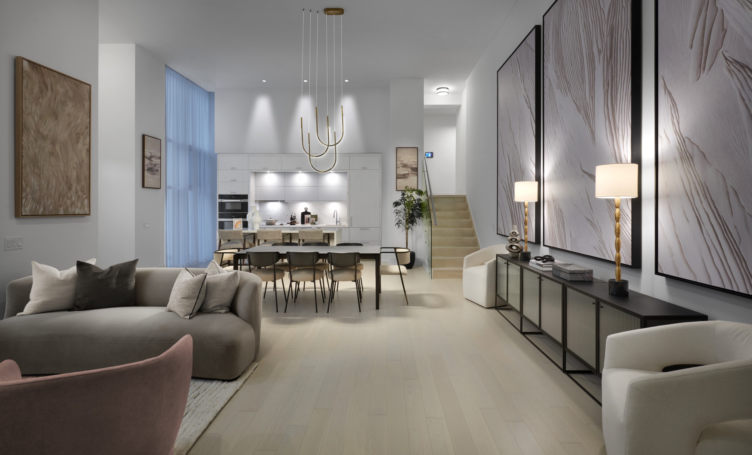 Chateau Suite 205 Living/Dining Room