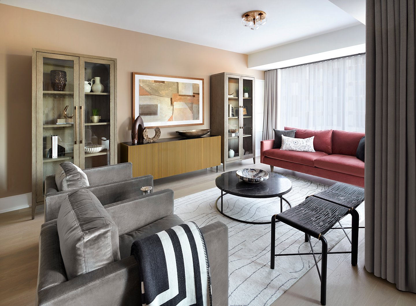 Edenbridge Model Suite Suite 2L (305) Living Room