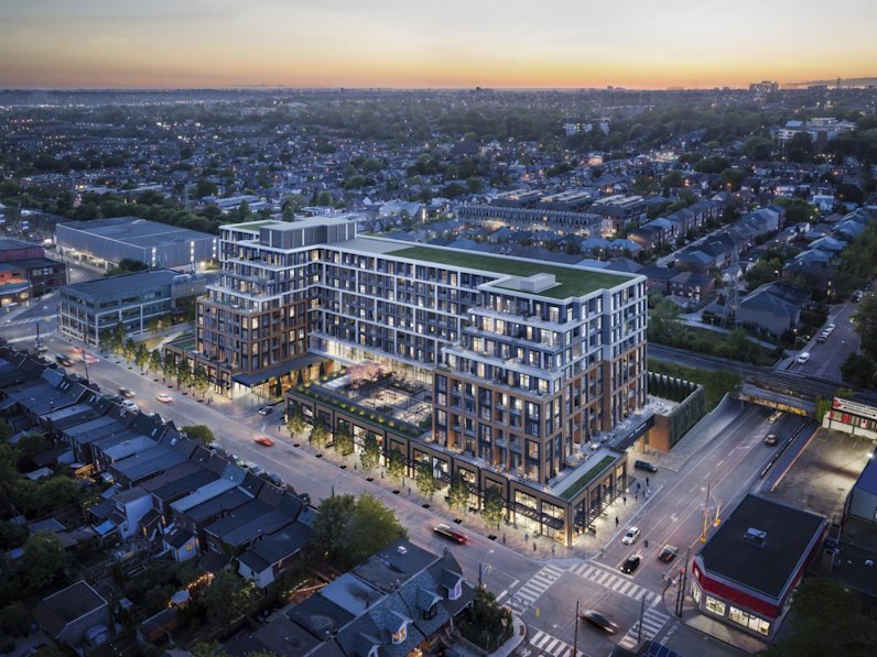 The Dupont Exterior Aerial 1