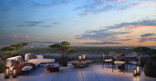 6080 Yonge 2Y+DT View from Terrace