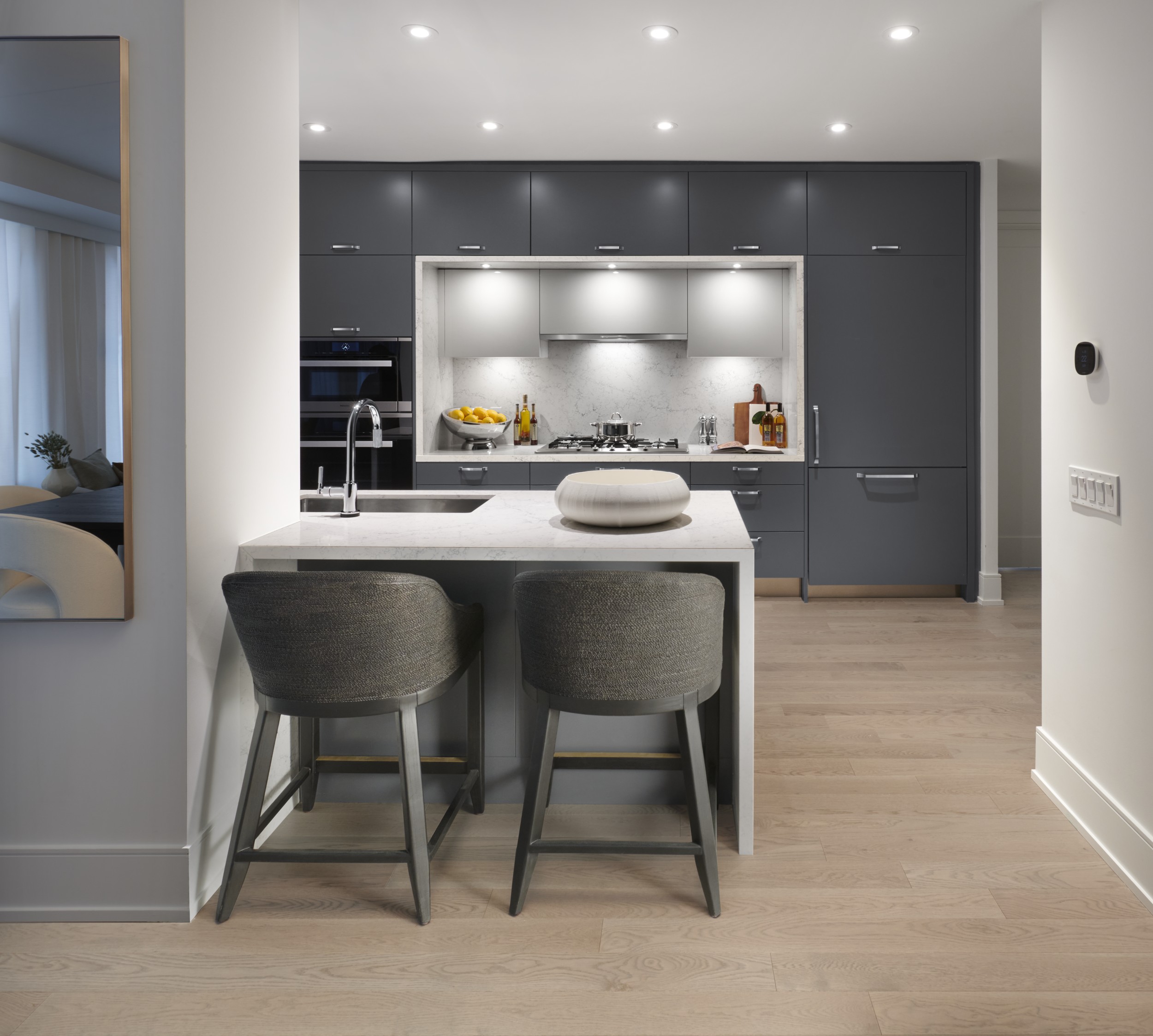 The Well Signature Suite 1205 Kitchen Island