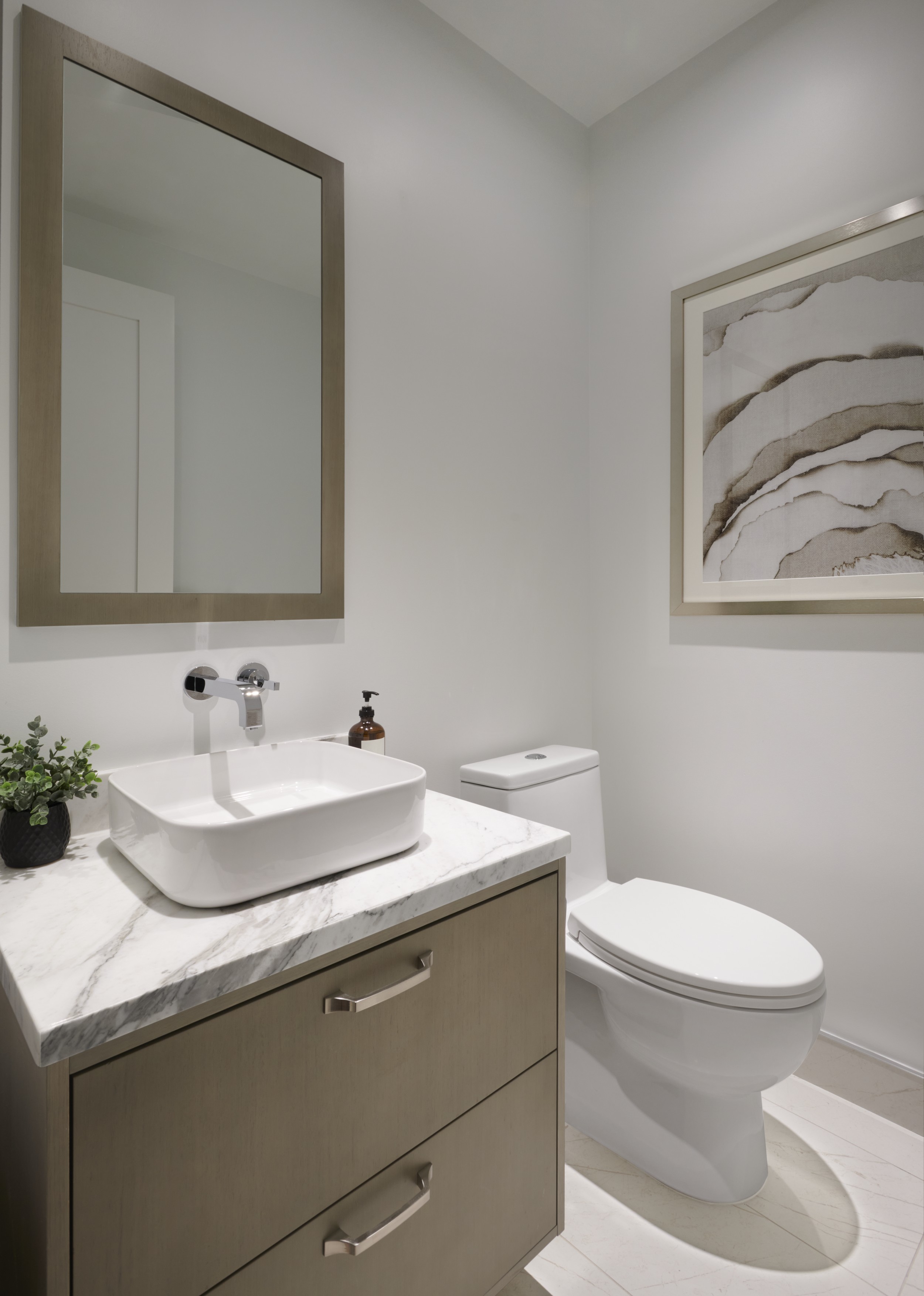 The Well Signature Suite 303 Powder Room