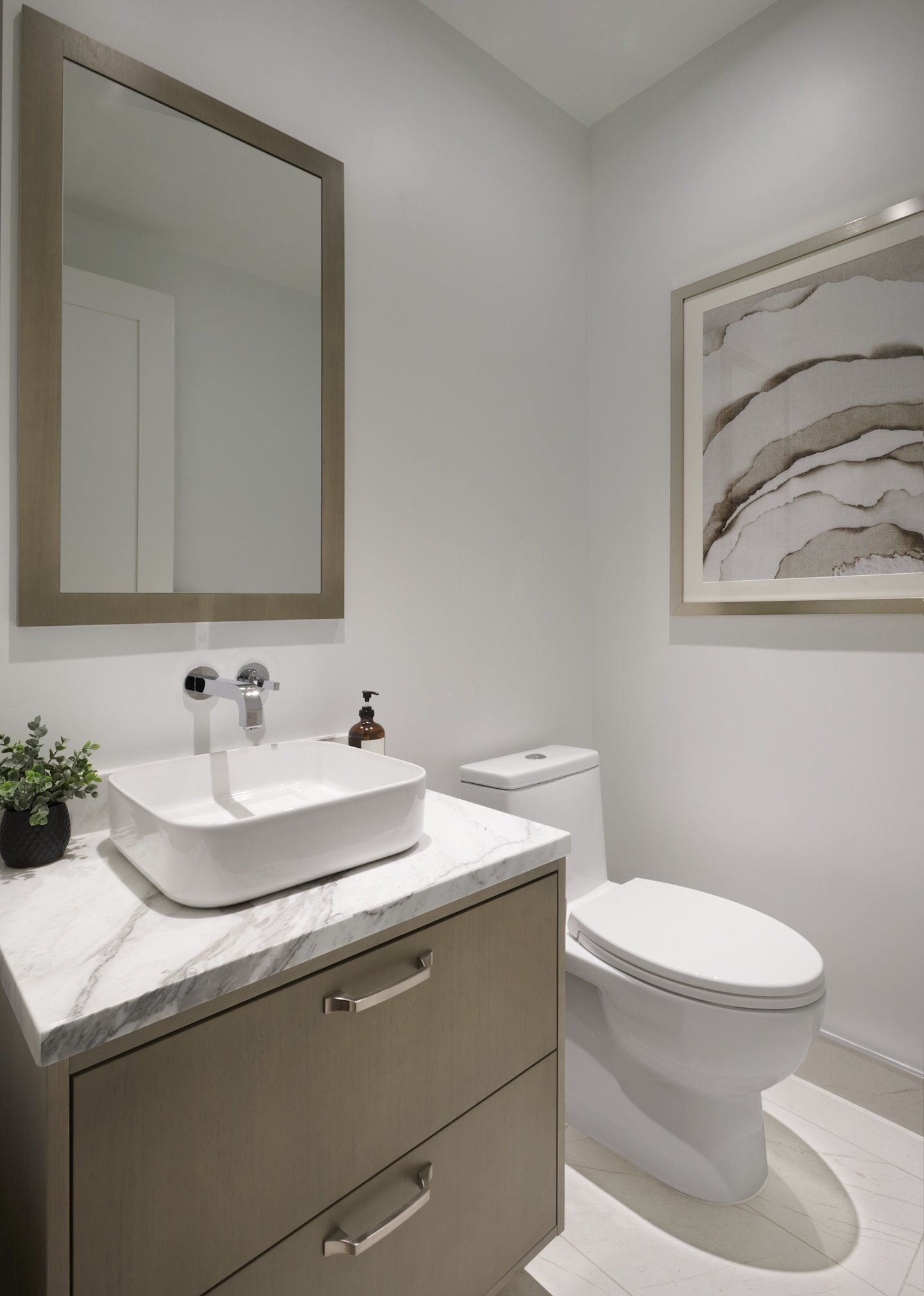 The Well Signature Suite 303 Powder Room