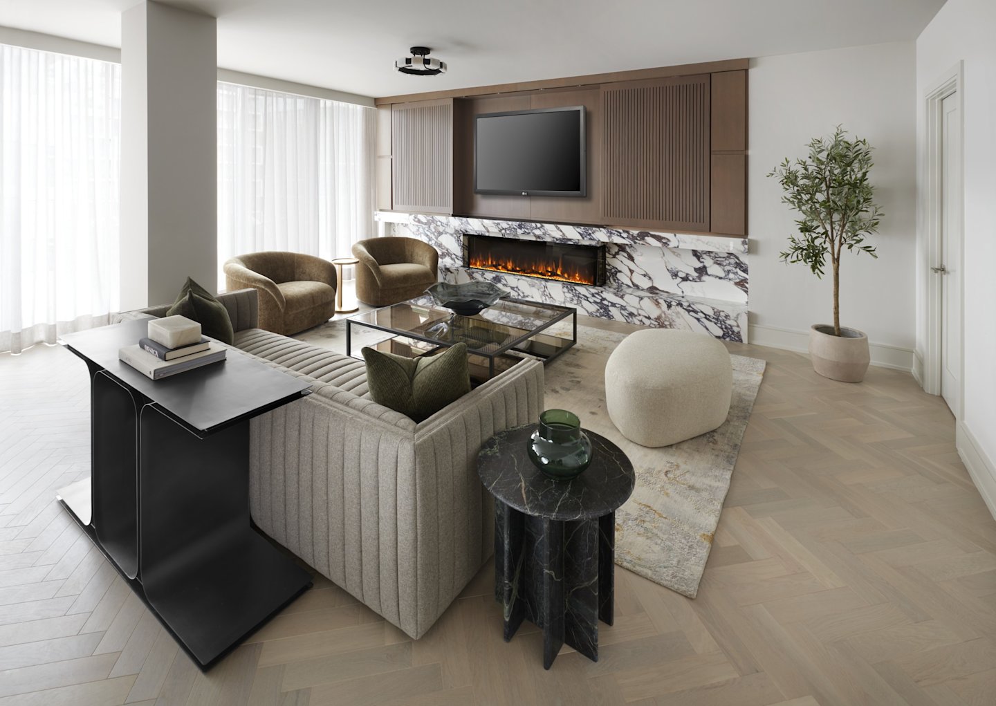 Aqualuna Suite 815 Living Room