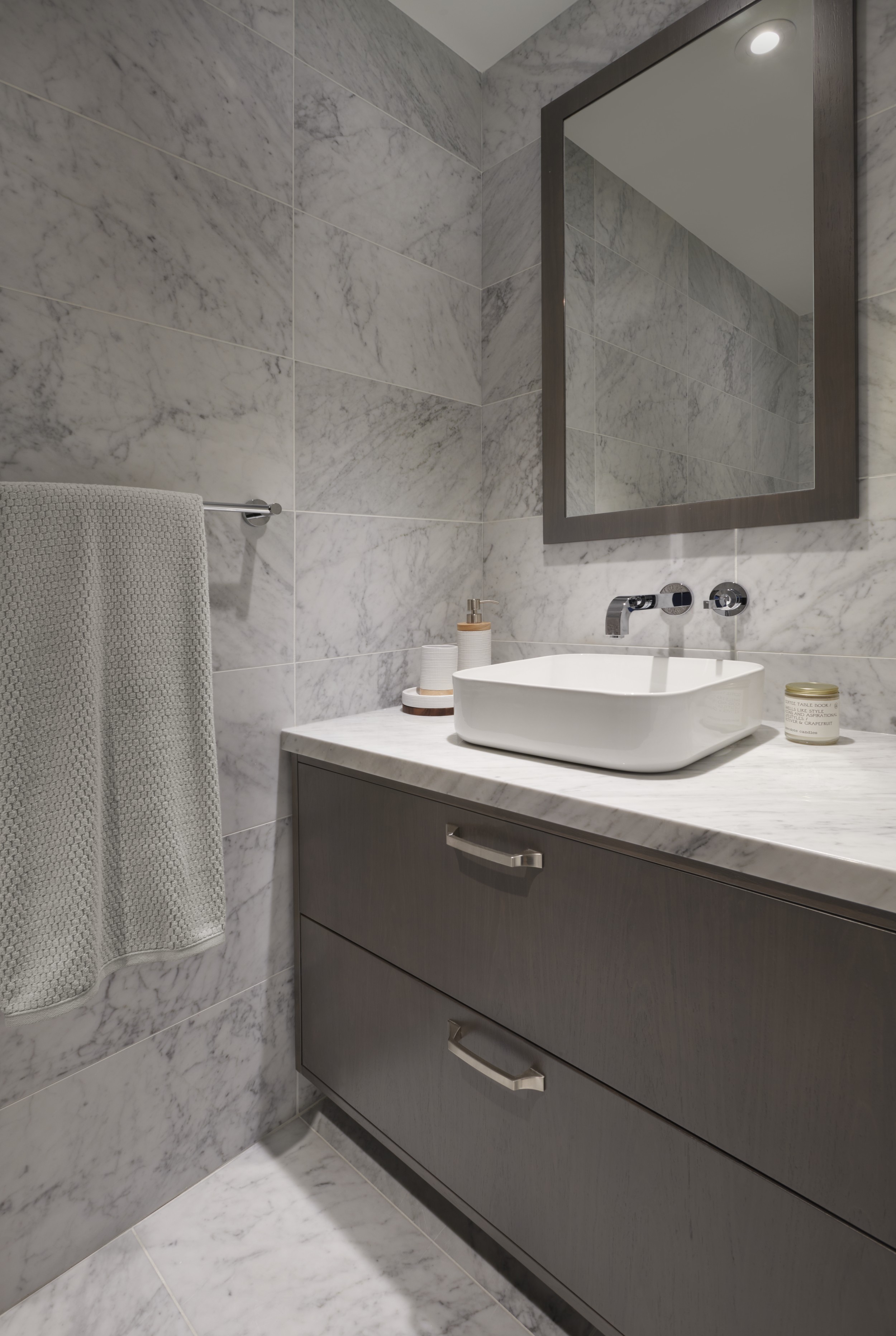 The Well Signature Series Suite 810 Powder Room