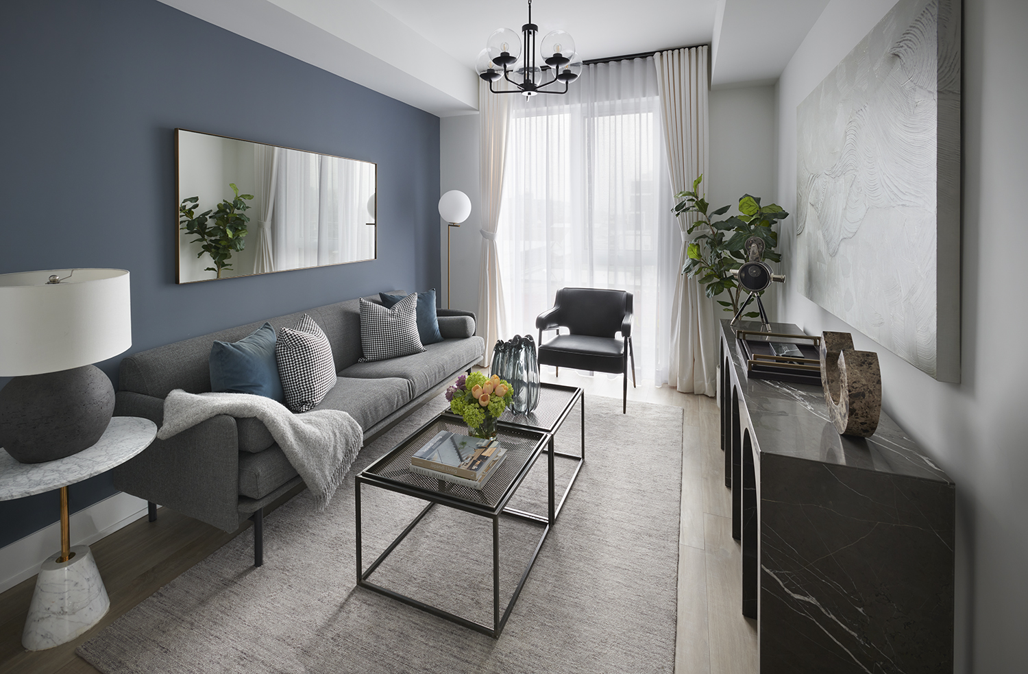 The Dupont Suite 328 Living Room
