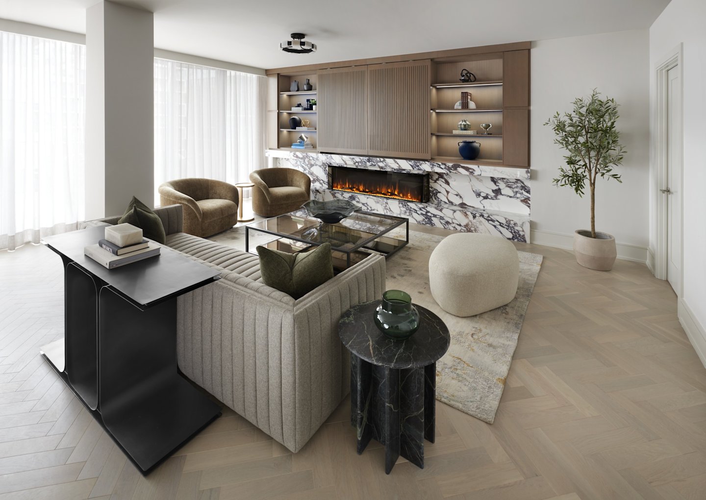 Aqualuna Suite 815 Living Room