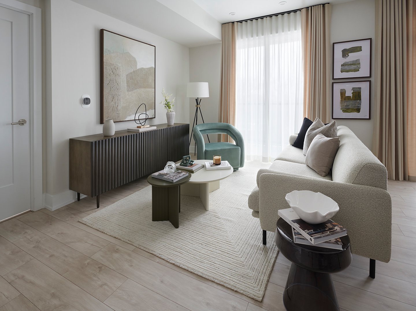 The Dupont Suite 329 Living Room