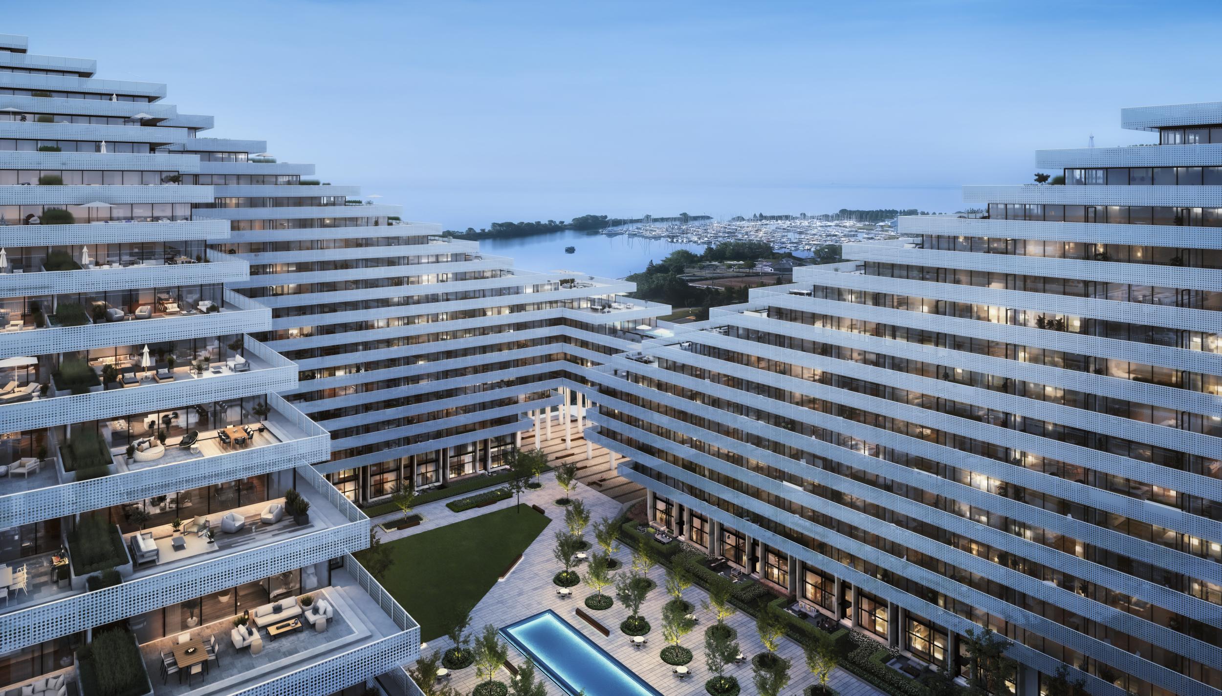 Exterior Rendering of Harbourwalk