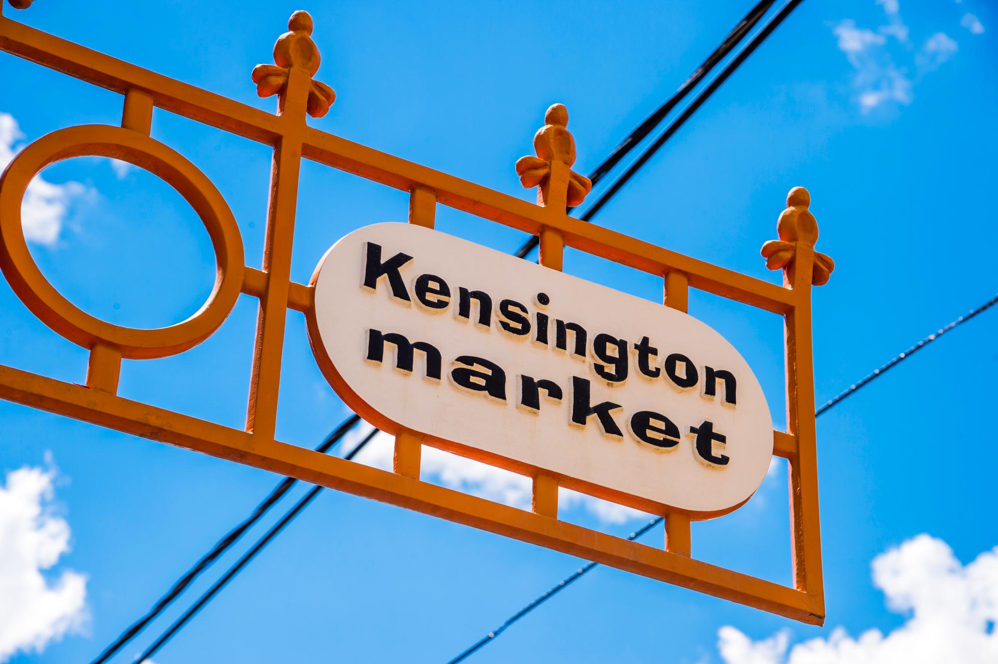 Kensington Market sign