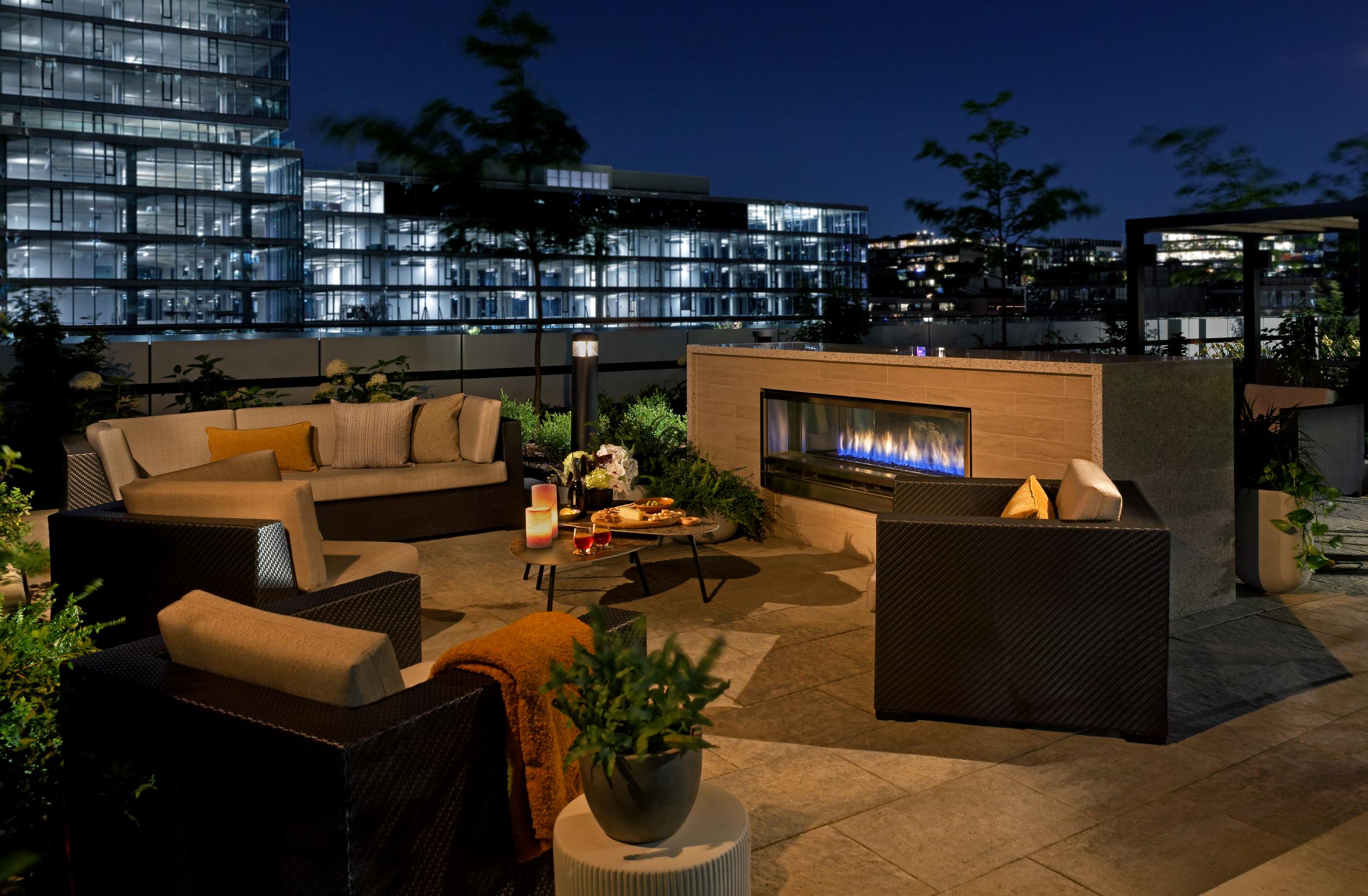 The Well Classic II Outdoor Fireplace