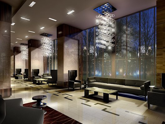 300 Front Lobby Rendering