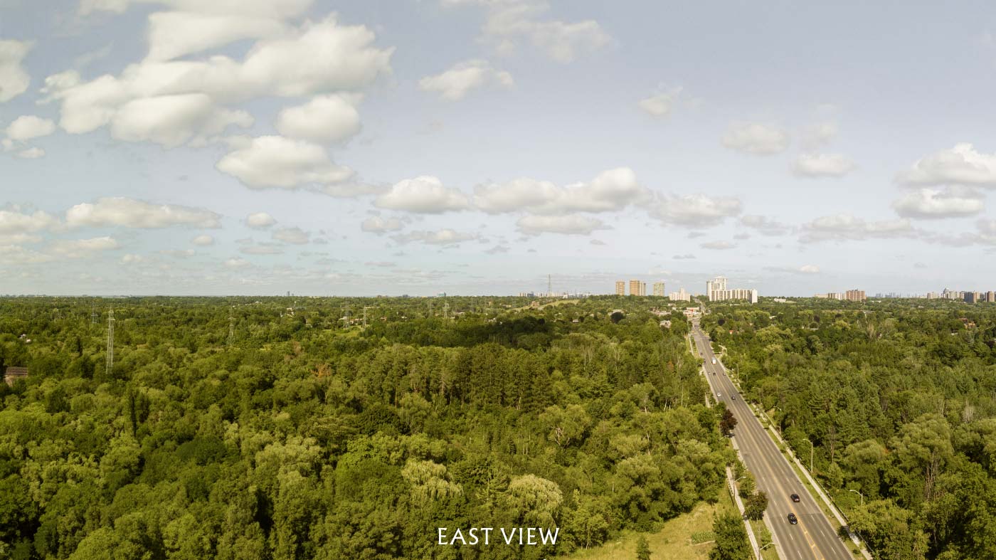 East View from Bayview Woods Condominiums