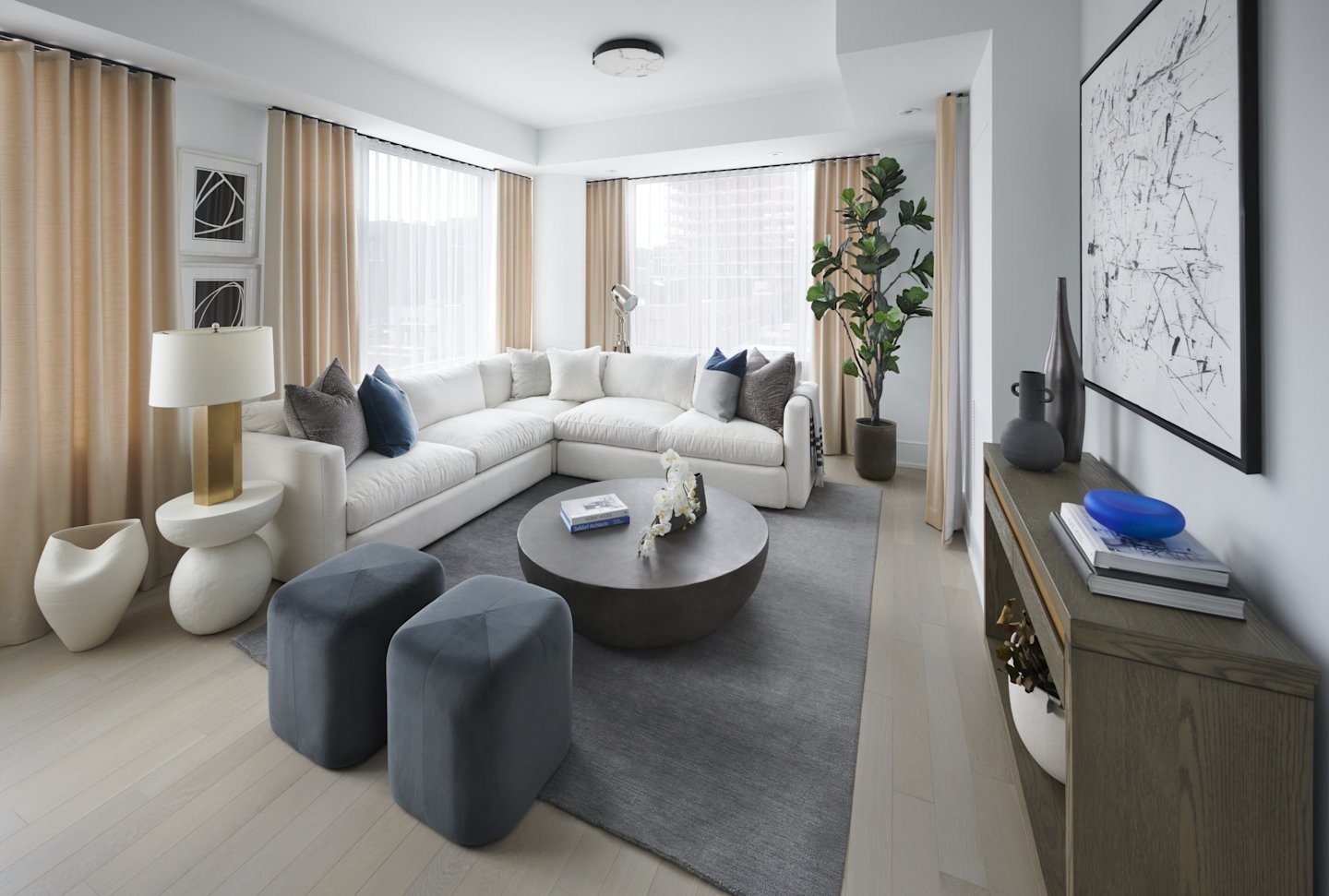 The Well Signature Suite 610 Living Room