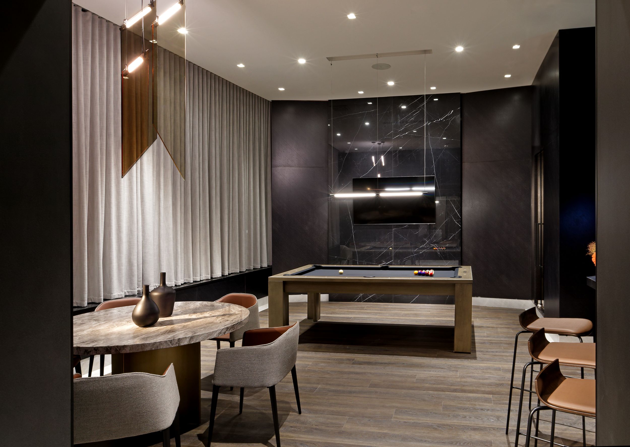 The Well Classic I Billiards Room Amenity