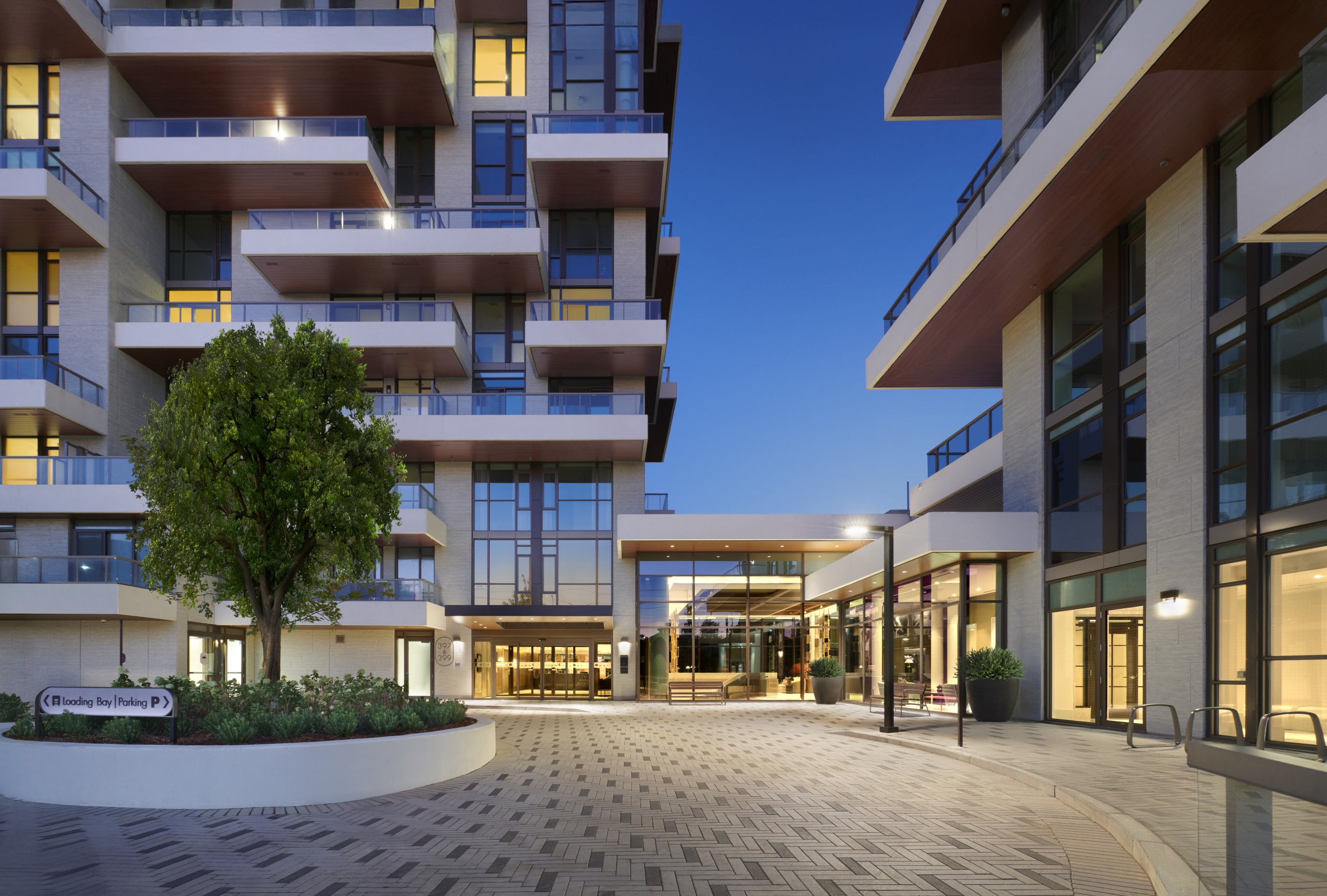 Royal Bayview building entrance