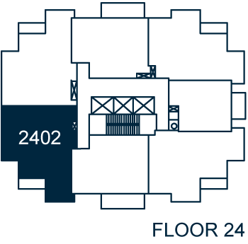 Evermore Suite 2402 Keyplate