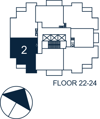Evermore Suite 2402 Keyplate