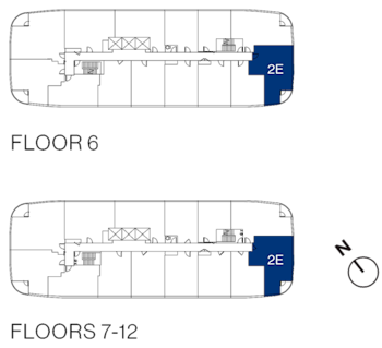 Westerly Suite 905 Keyplate