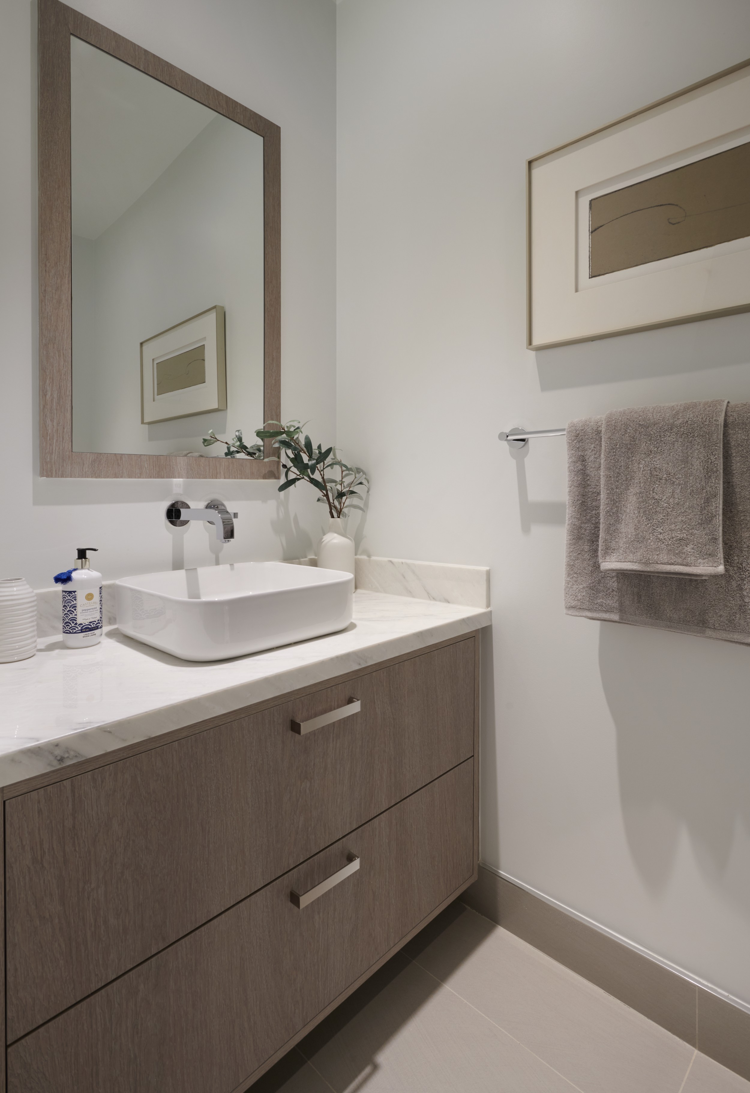 The Well Signature Suite 1205 Powder Room