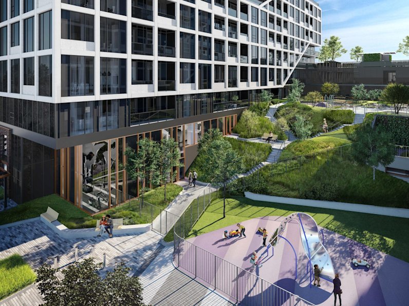 MRKT Outdoor Courtyard