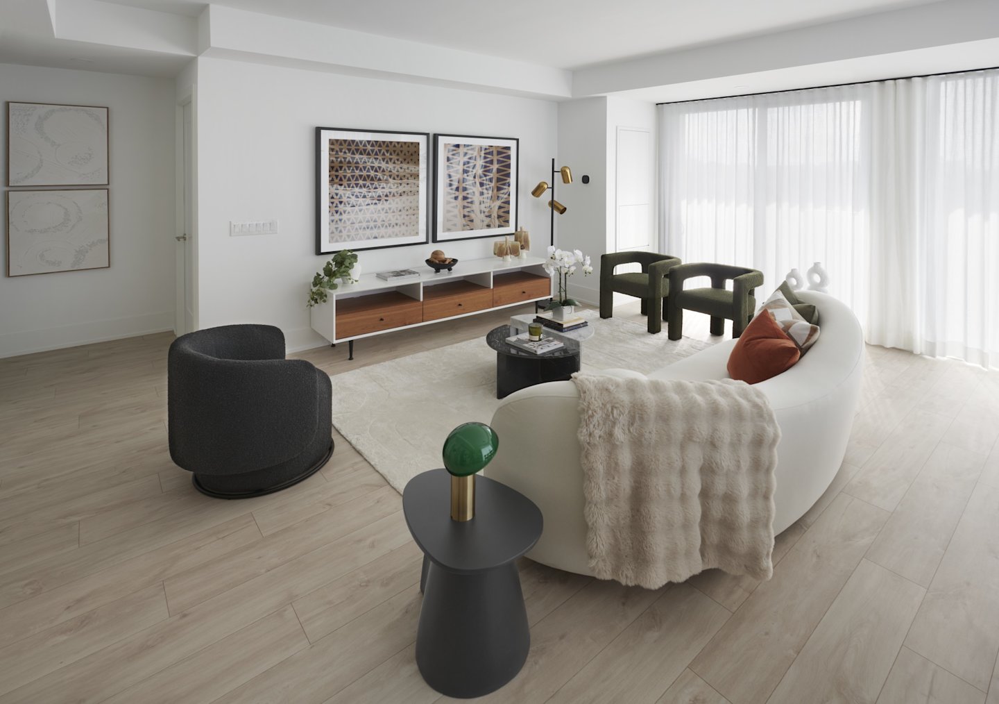 MRKT Suite 612 Living Room