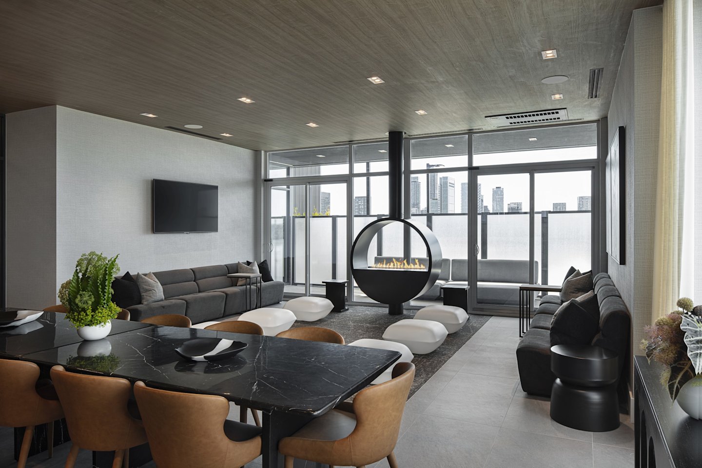 MRKT Amenities Party Room Lounge