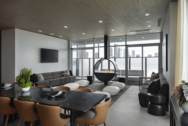 MRKT Amenities Party Room Lounge
