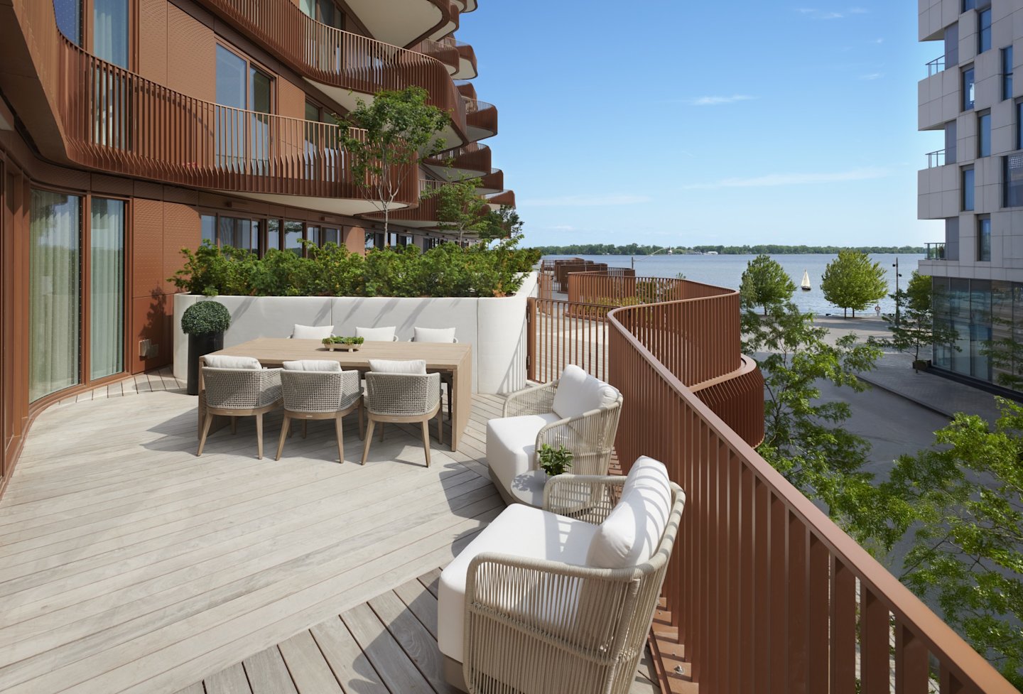 Aqualuna Suite 217 Terrace