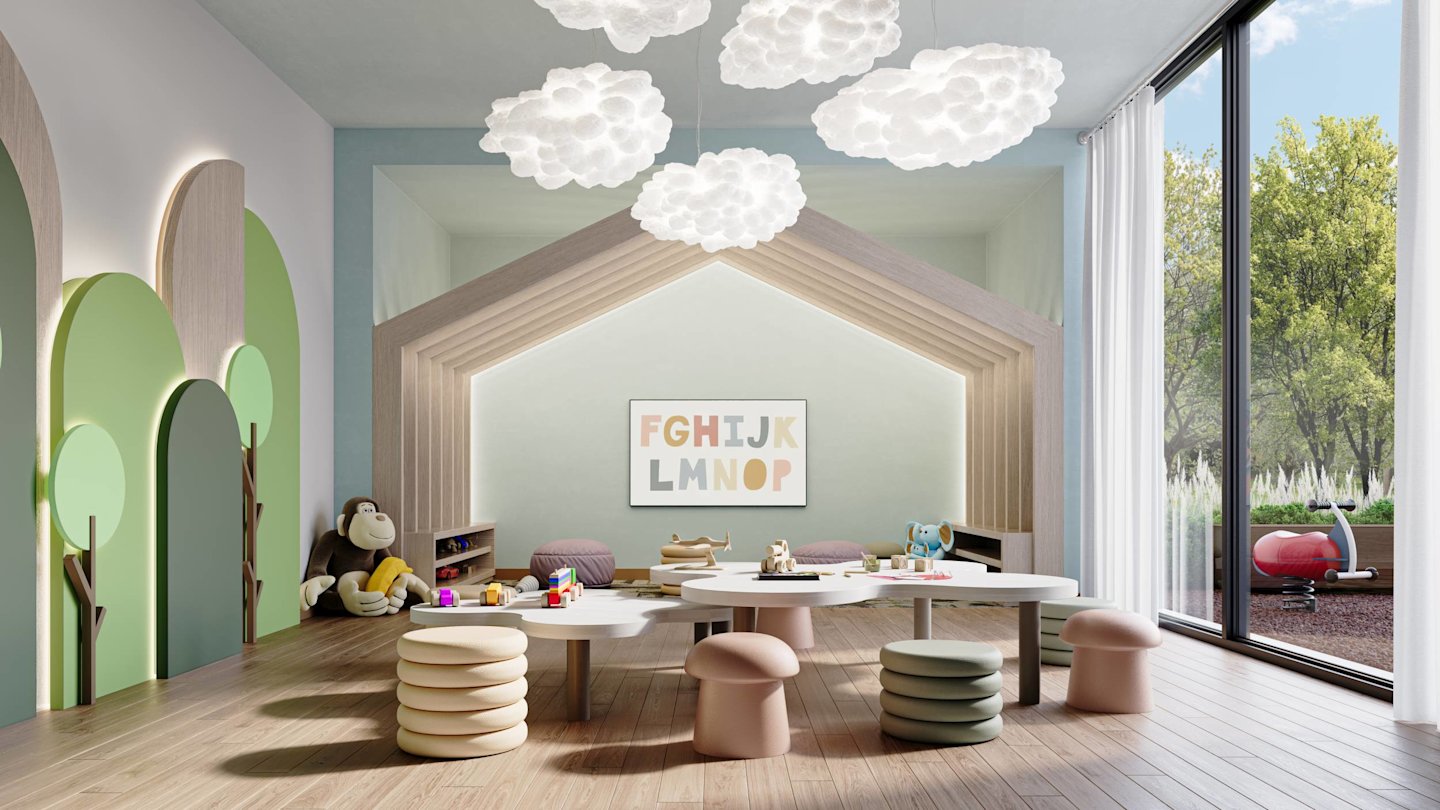 6080 Yonge Kids Room
