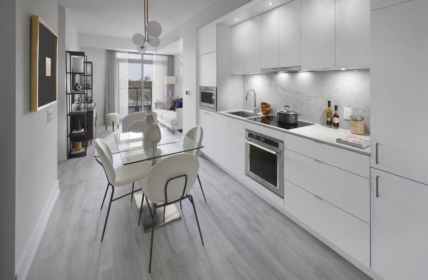 The Dupont Suite 626 Kitchen and Dining Room