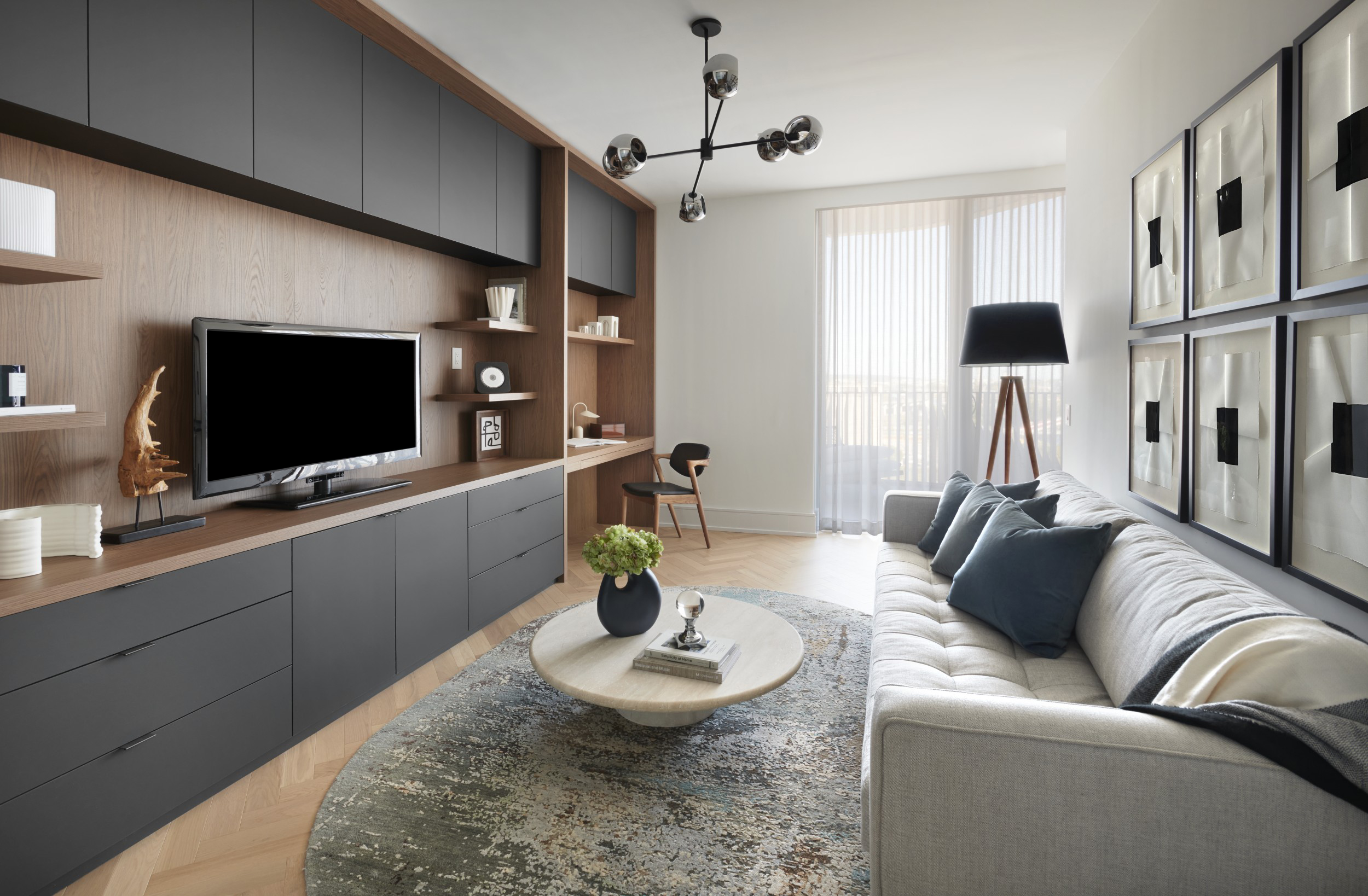 Aqualuna Suite 1203 Family Room