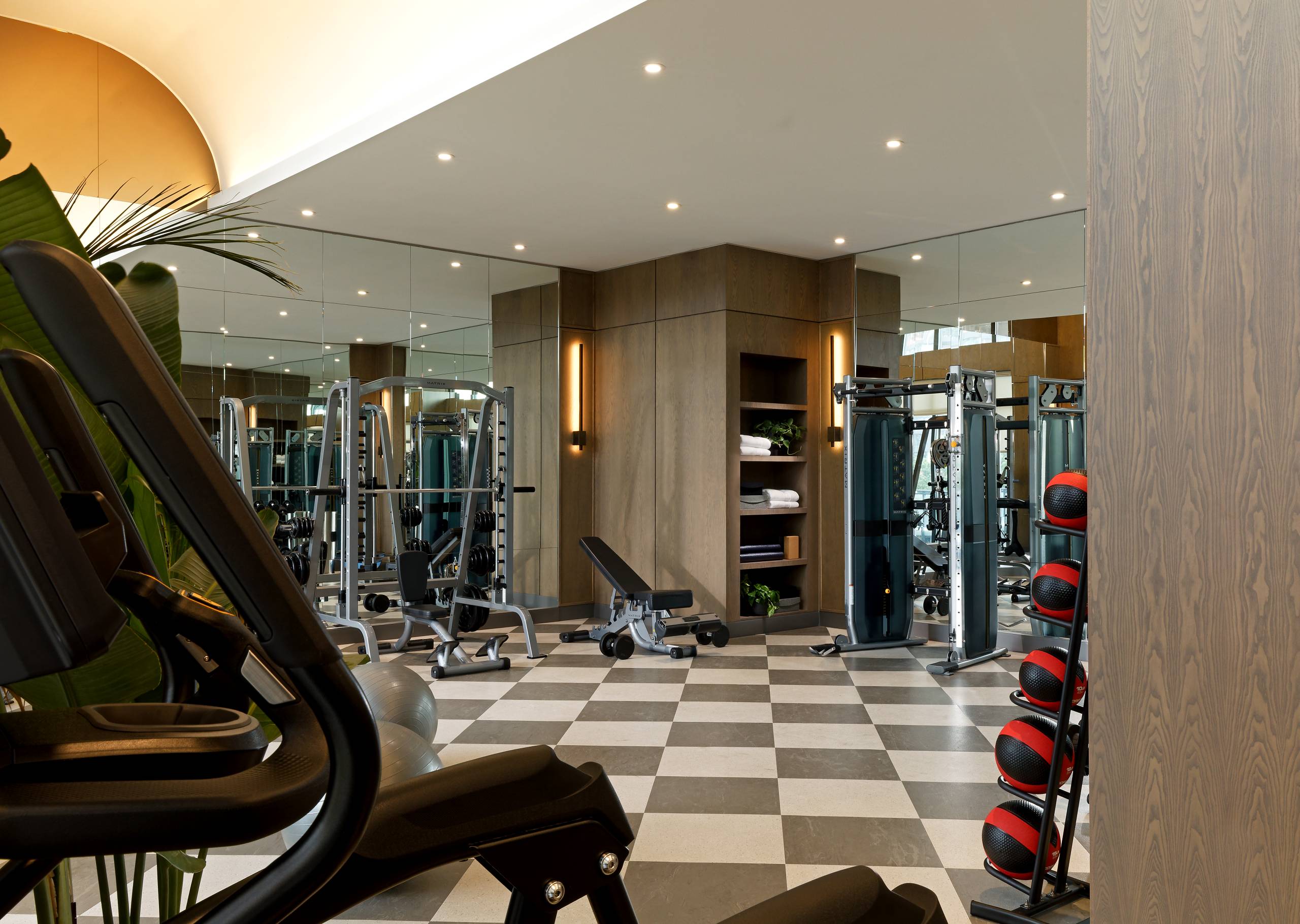 Auberge Fitness Room Photography