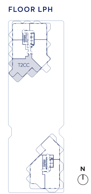 Aqualuna Condo Suite T2CC keyplate