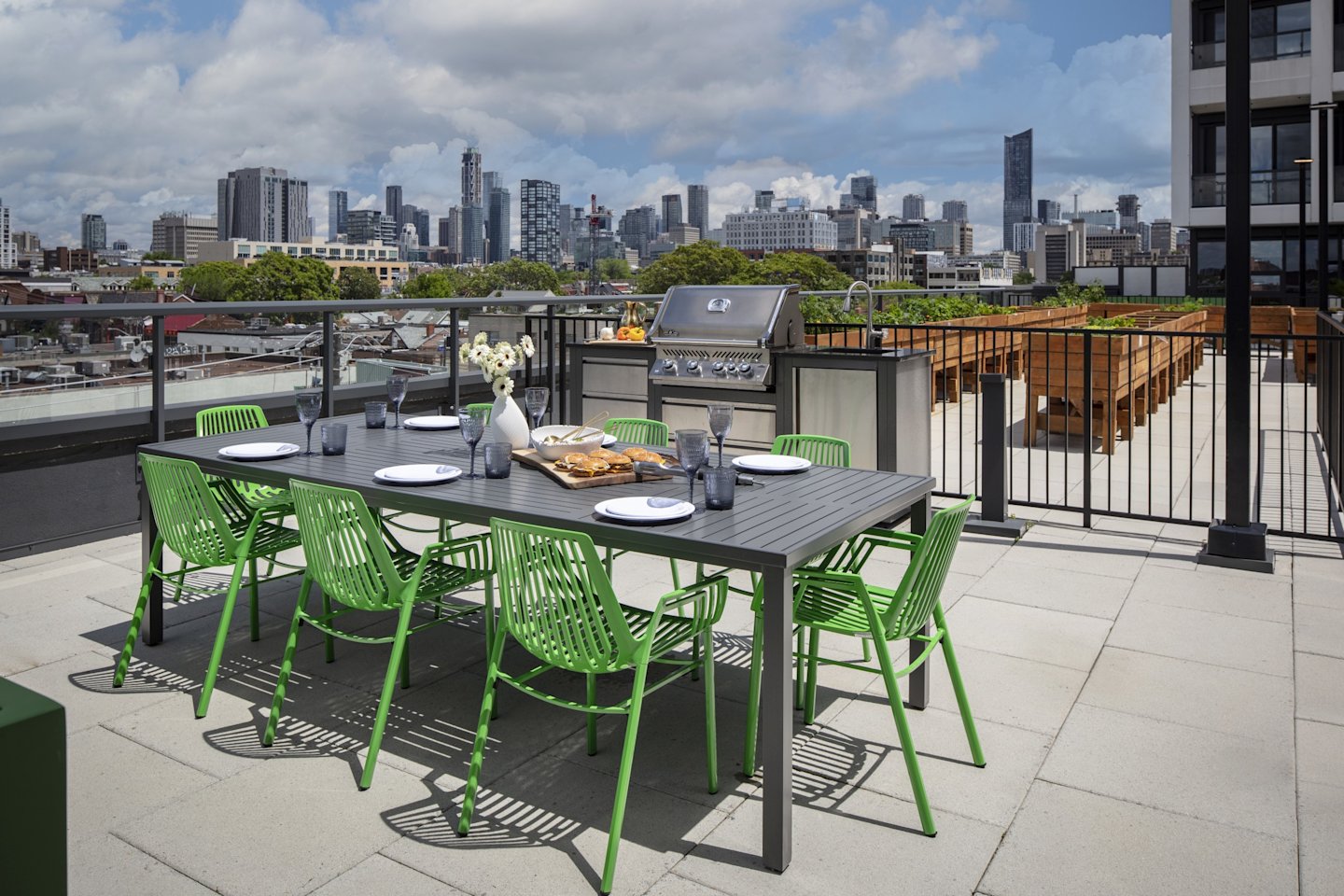 MRKT Amenities Outdoor BBQ Dining