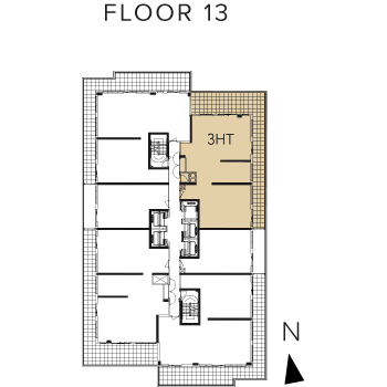 Auberge On The Park Condo Suite 3HT Keyplate