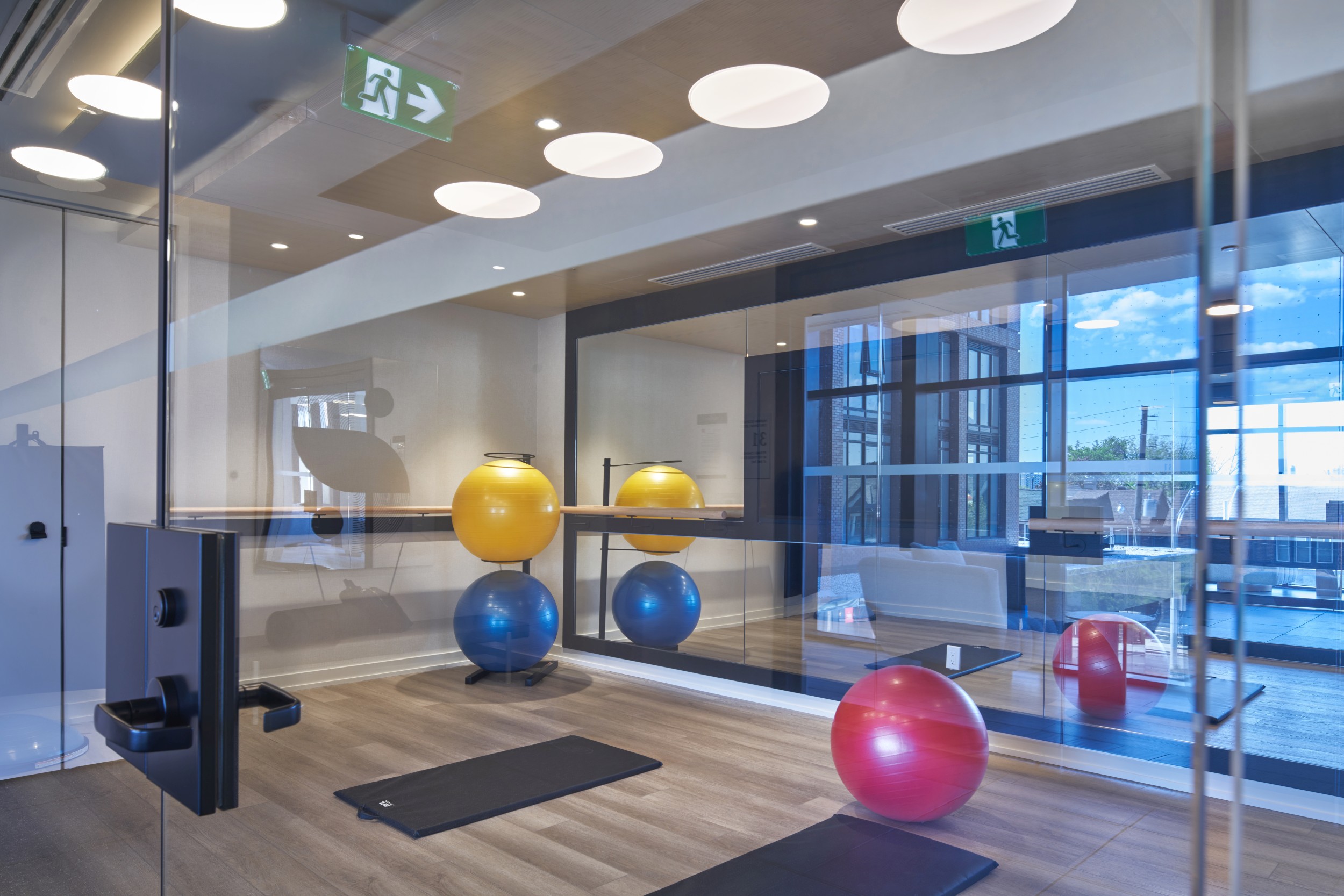 The Dupont Amenity Yoga Room